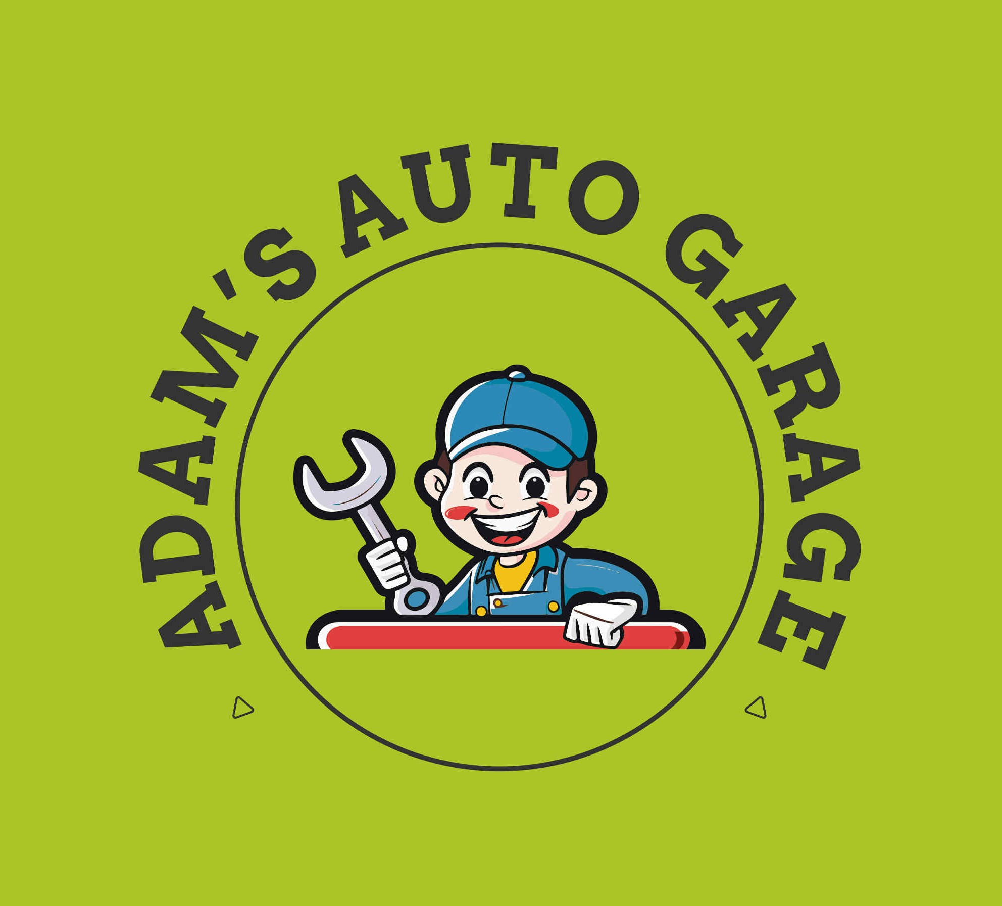 Adam's Auto Garage Logo